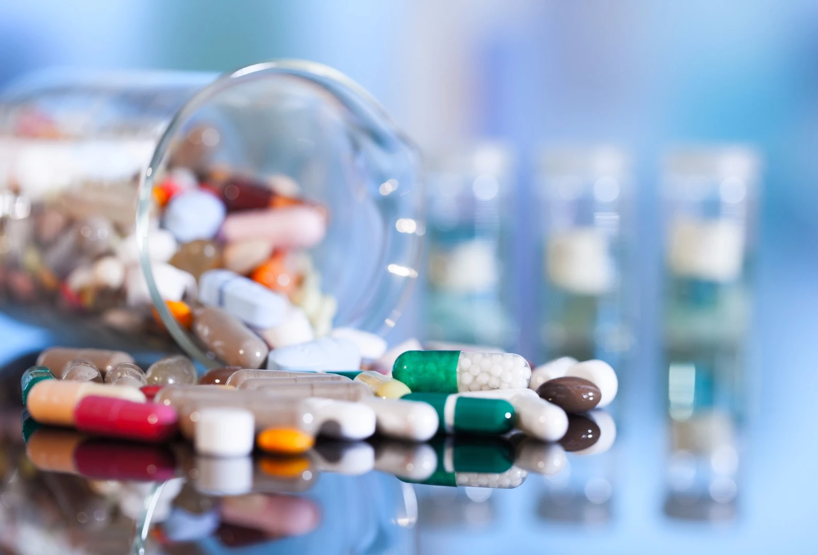 Drugs may start out like this, but they end up in our wastewater