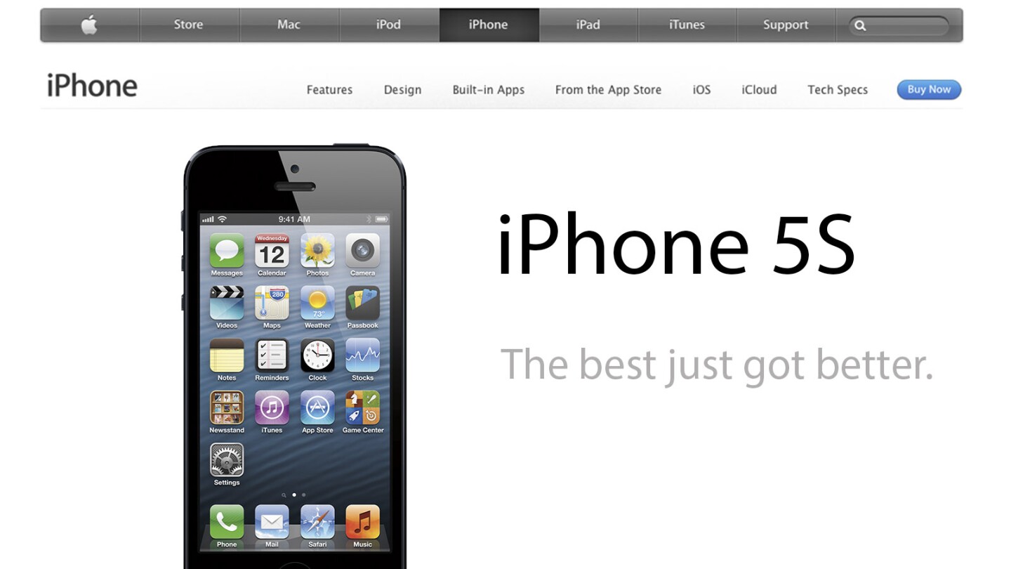 Don't expect the iPhone 5S to look different from the iPhone 5