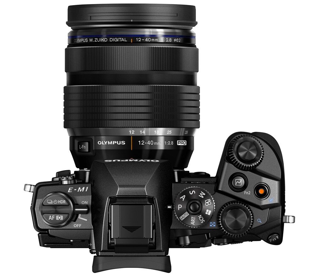 Sitting at the top of the Olympus OM-D E-M1 is a new electronic viewfinder which covers 100 percent of the frame, has a 2,360K dot resolution and boasts a 1.48x magnification