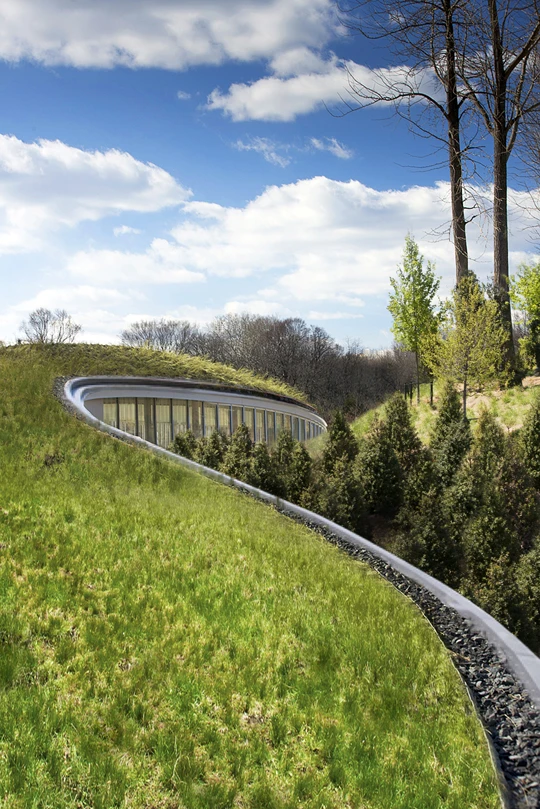 The new visitor center at the Brooklyn Botanic Gardens officially opened its doors earlier this month and includes an impressive 10,000 square foot (929 square meter) living roof
