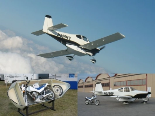 The MotoPOD RV-10 in action