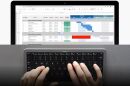 The Click&Touch keyboard automatically switches between typing and touchpad modes, depending on user behavior