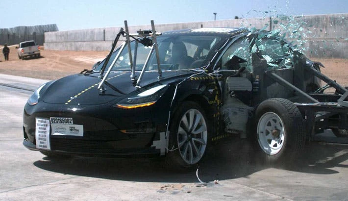 According to Tesla, the numbers are in and show that people inside a Model 3 are less likely to be seriously hurt in crashes "than any other car"