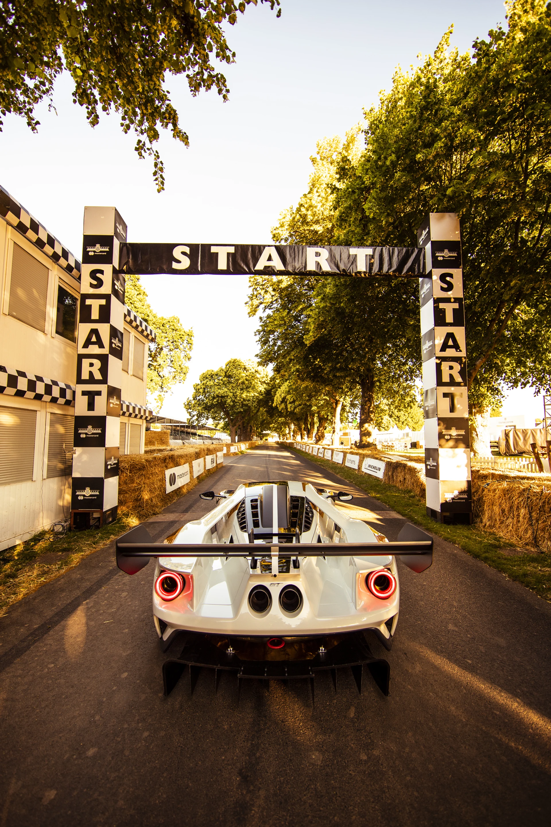 Free of rules and restrictions, the Ford GT Mk II travels a little lighter and lower than its street-going sibling