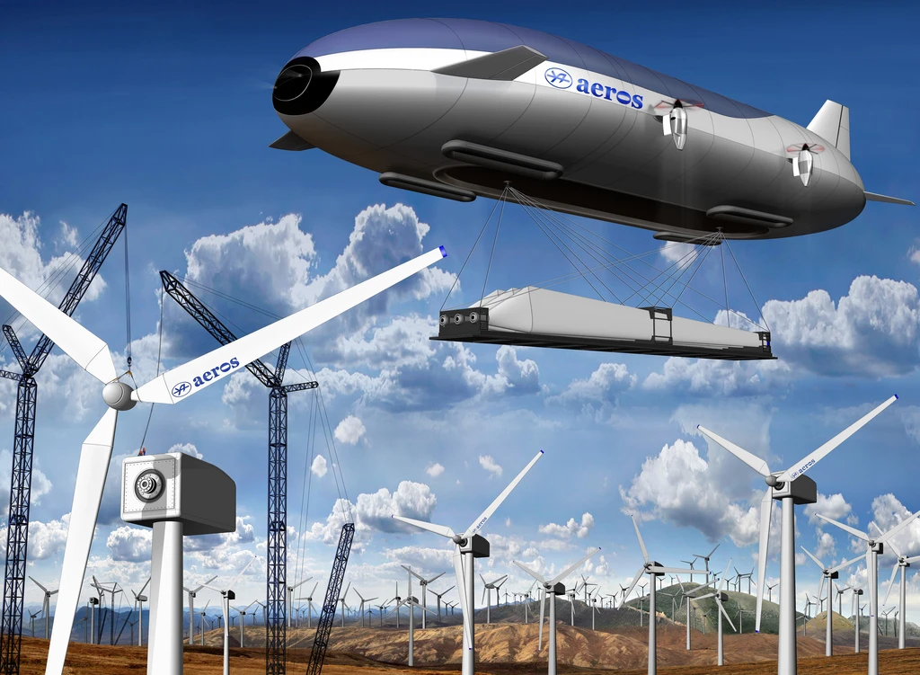 Artists rendering of the Aeroscraft