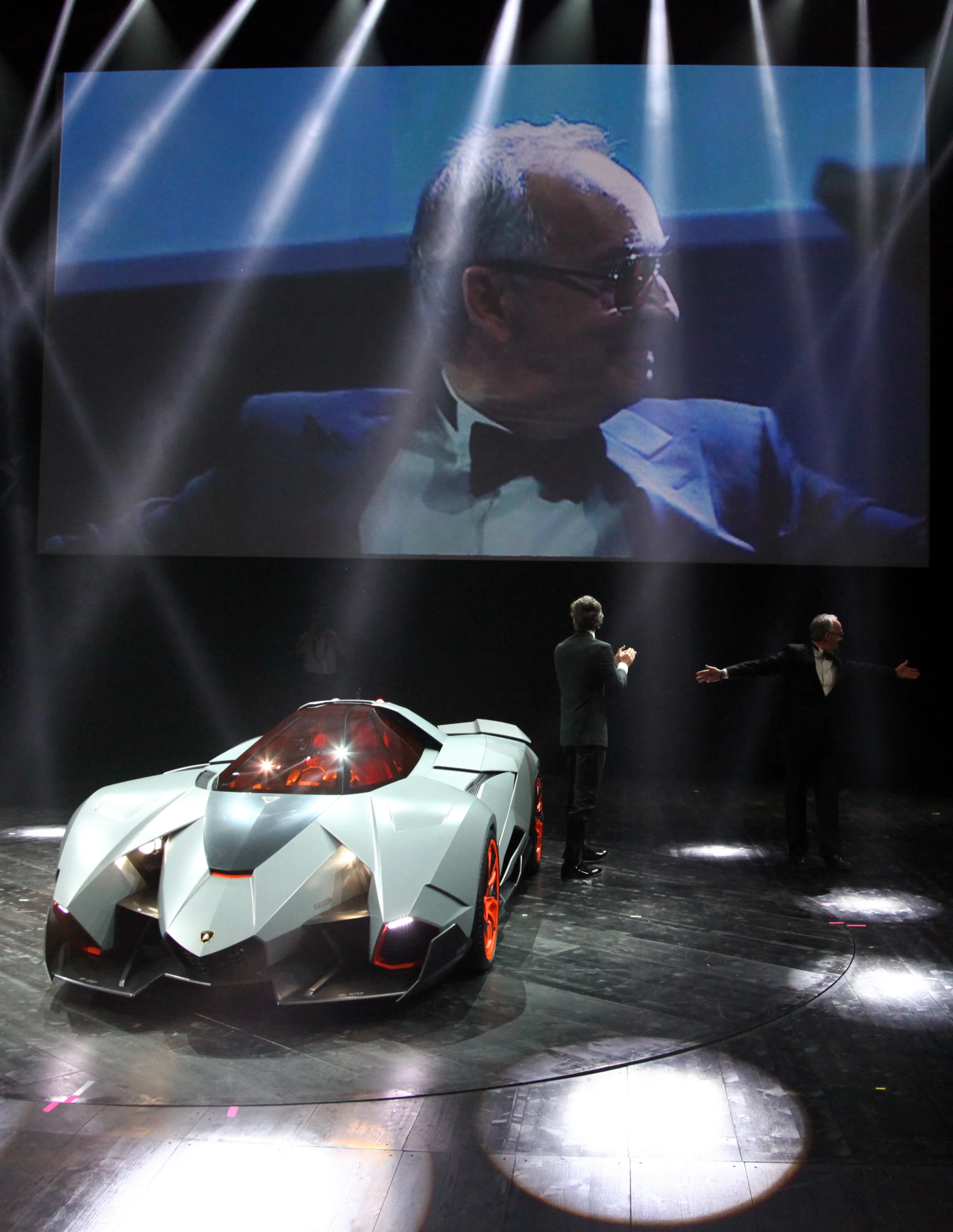 The Egoista debuts to celebrate Lamborghini's 50th anniversary