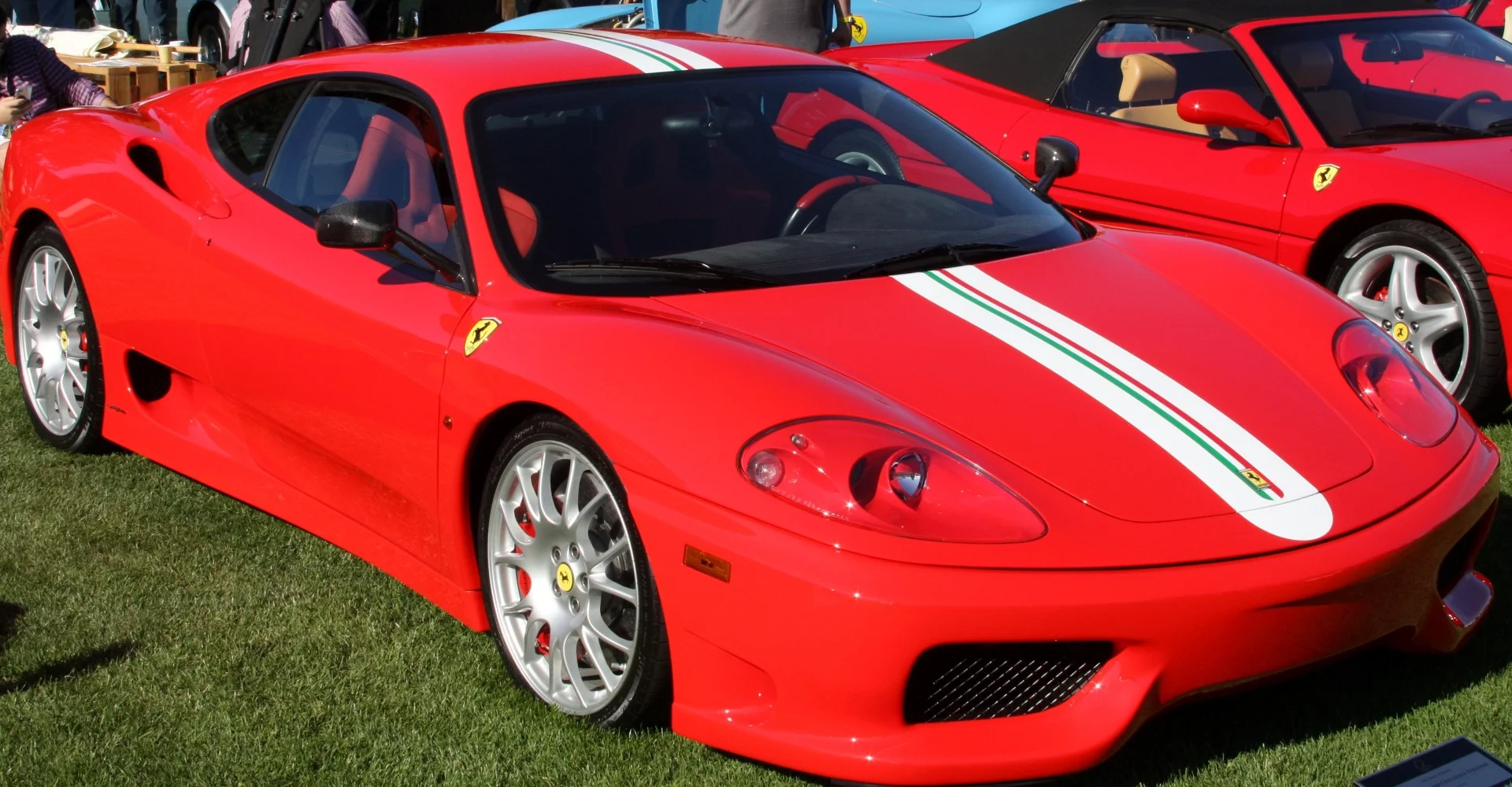 2004 Ferrari 360 Challenge Stradale at The Quail