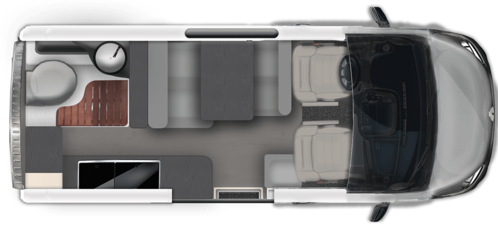 Ahorn Camp Van Big City floor plan