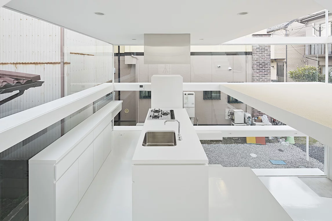 Shot of the kitchen (Photo: Koichi Torimura)