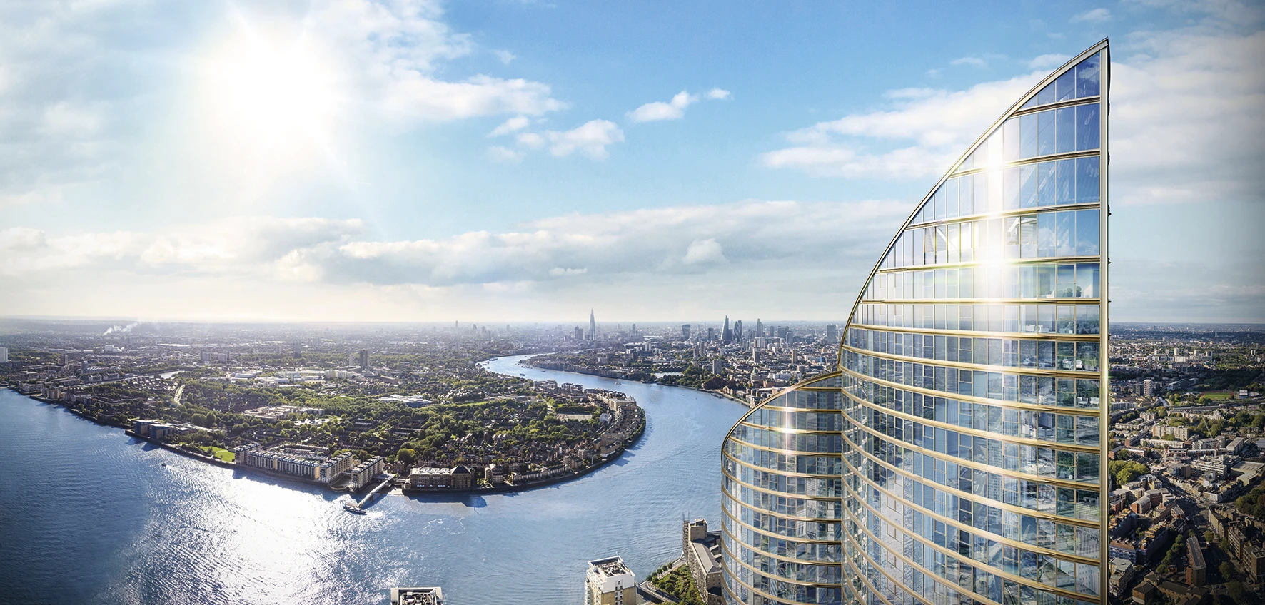 Spire London will be located in the Docklands area of London, UK
