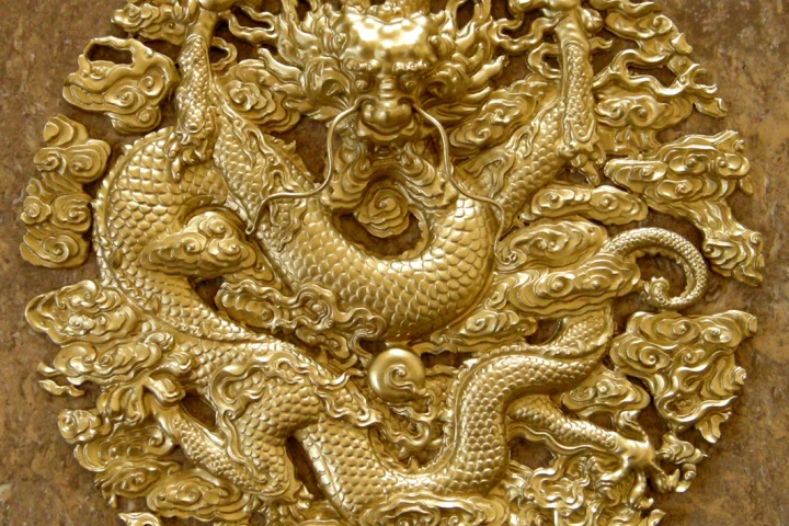 An example of one of the 3D models created from the arteficts on display at the Palace Museum in Beijing