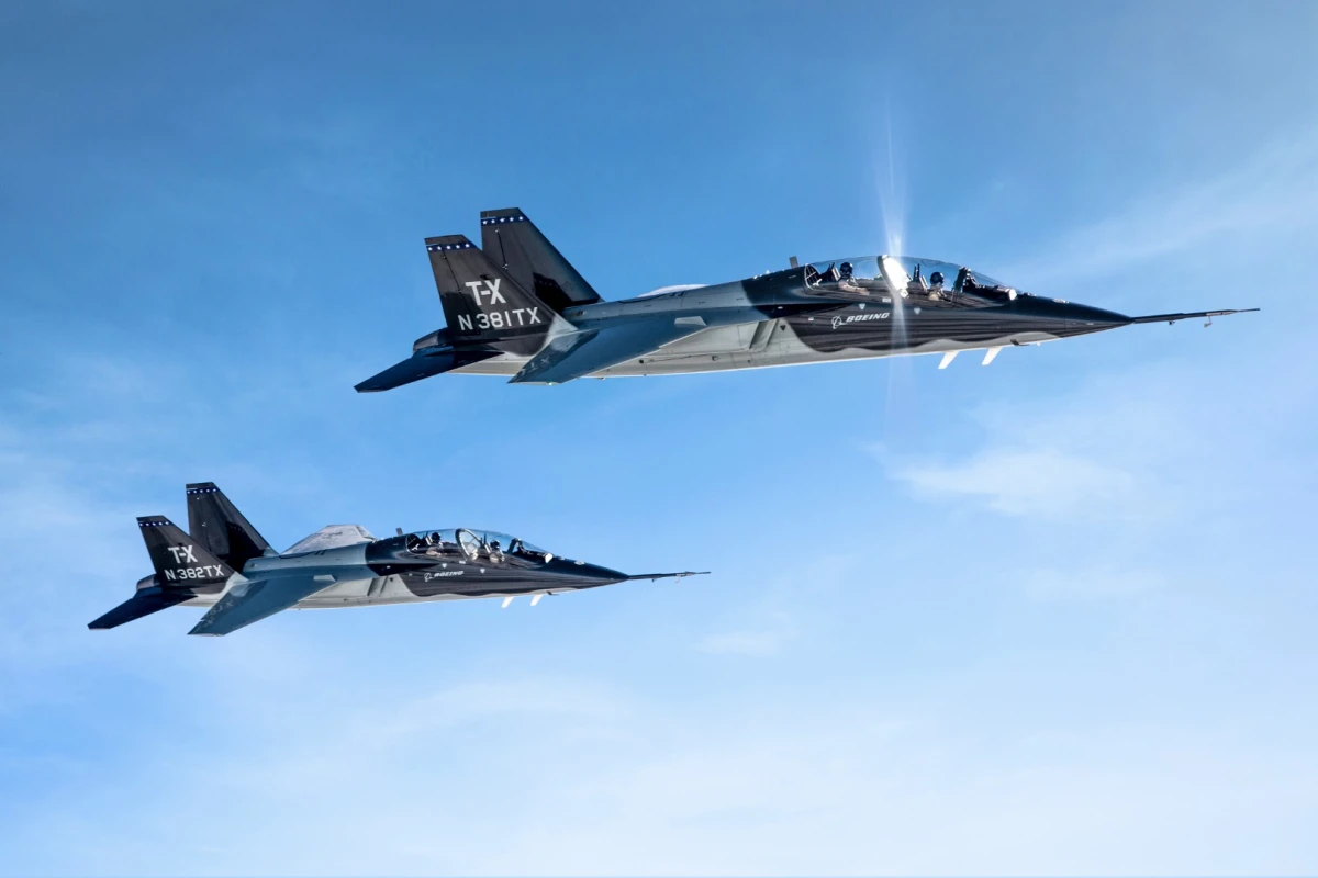 The US Air Force has selected the Boeing T-X advanced pilot training system which features an all-new aircraft designed, developed and flight-tested by the team of Boeing and Saab