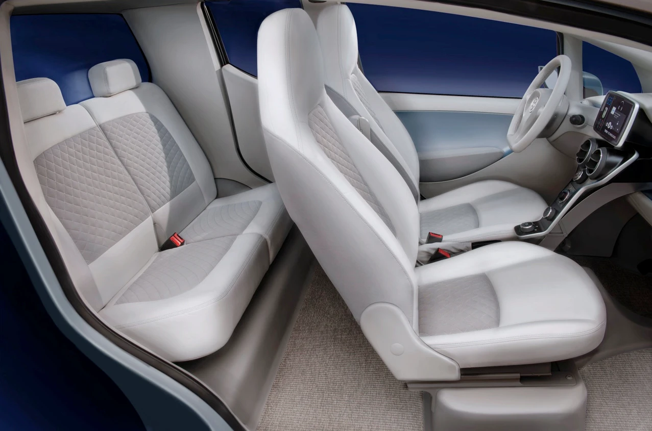The Tata eMO is capable of seating four adults