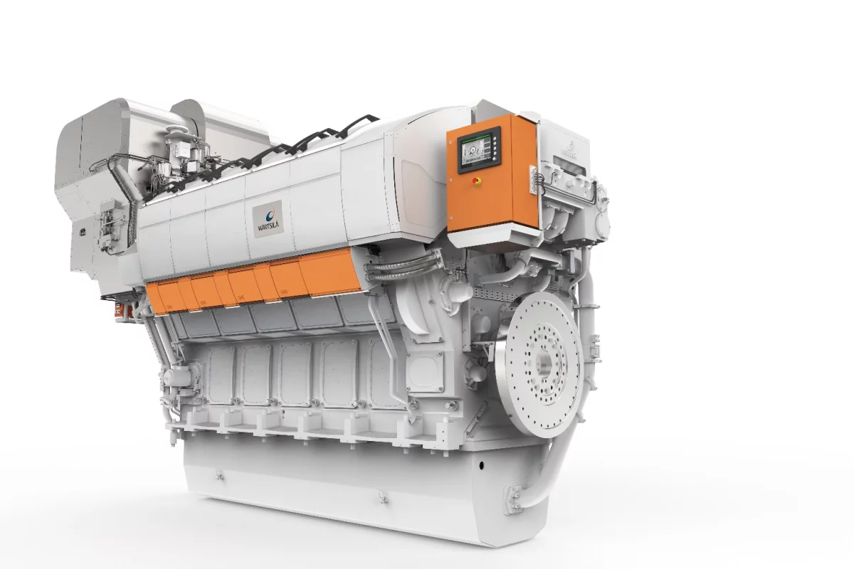 The name Wärtsilä 31 refers to its 31 cm piston bore