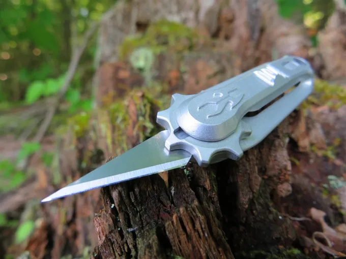 The tiny Everyday Blade from Denver’s Korcraft is designed to lighten the load for those who like to carry a knife on them as they go about their day