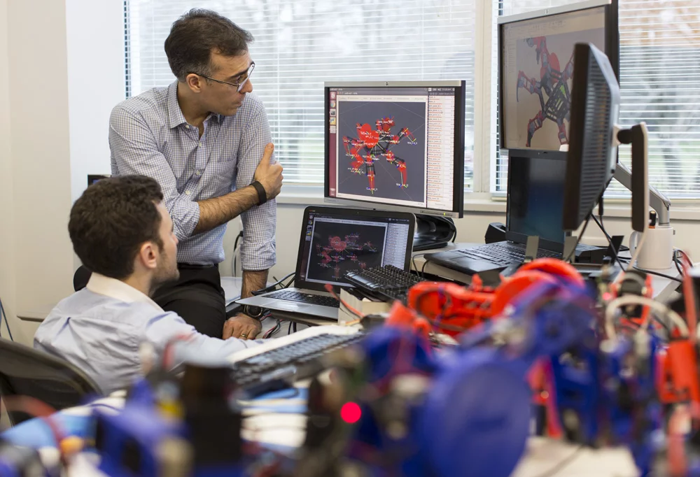 Algorithms developed by the team cater for two or more robots to plan and collaborate on the 3D printing or surface processing of an object or area