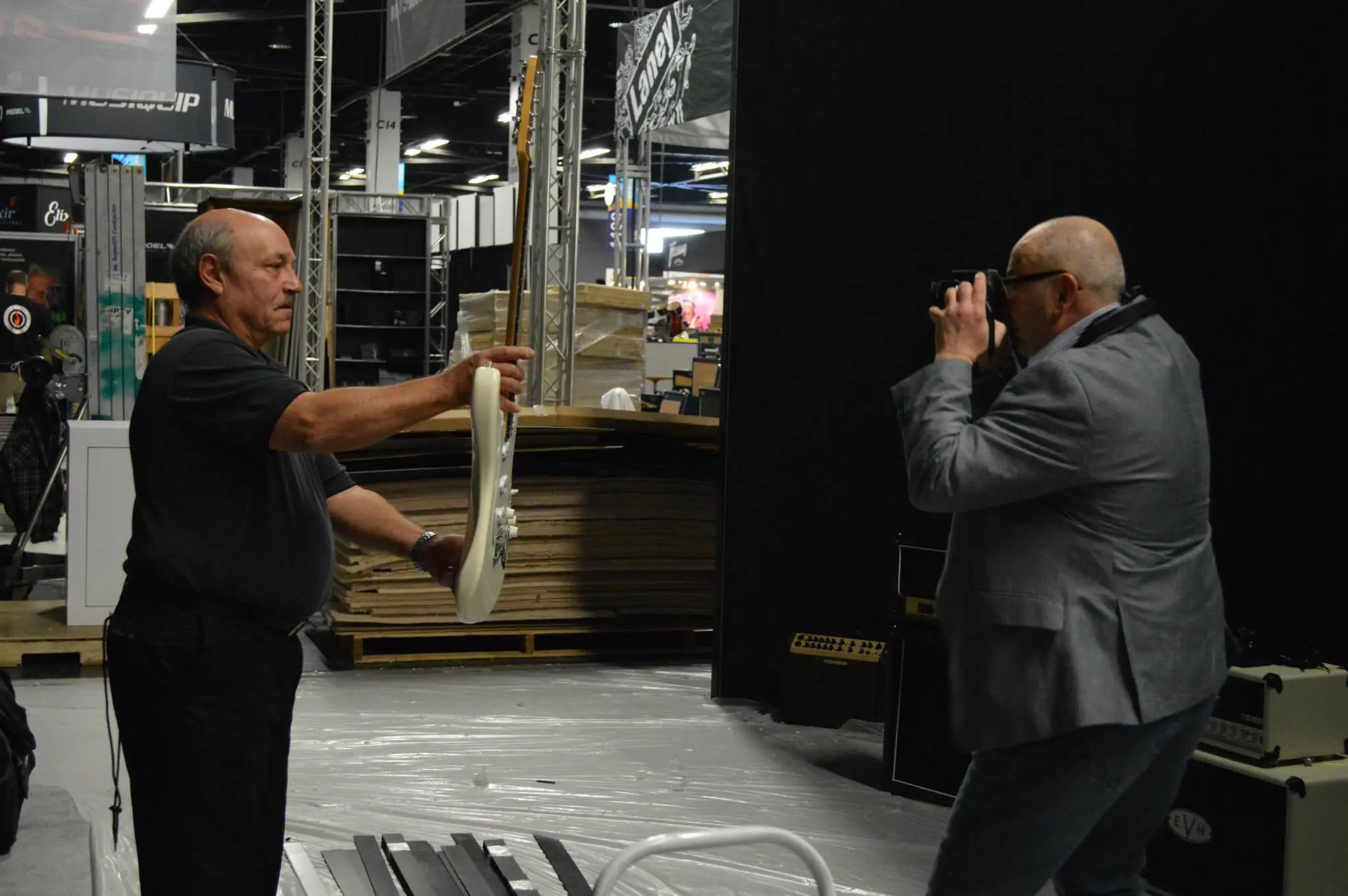 Larry Fishman introduces the Fishman Fluence pickups at NAMM 2014