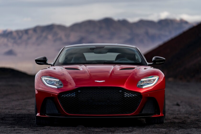 The huge front grille hints at the kind of cooling and intake measures this car requires
