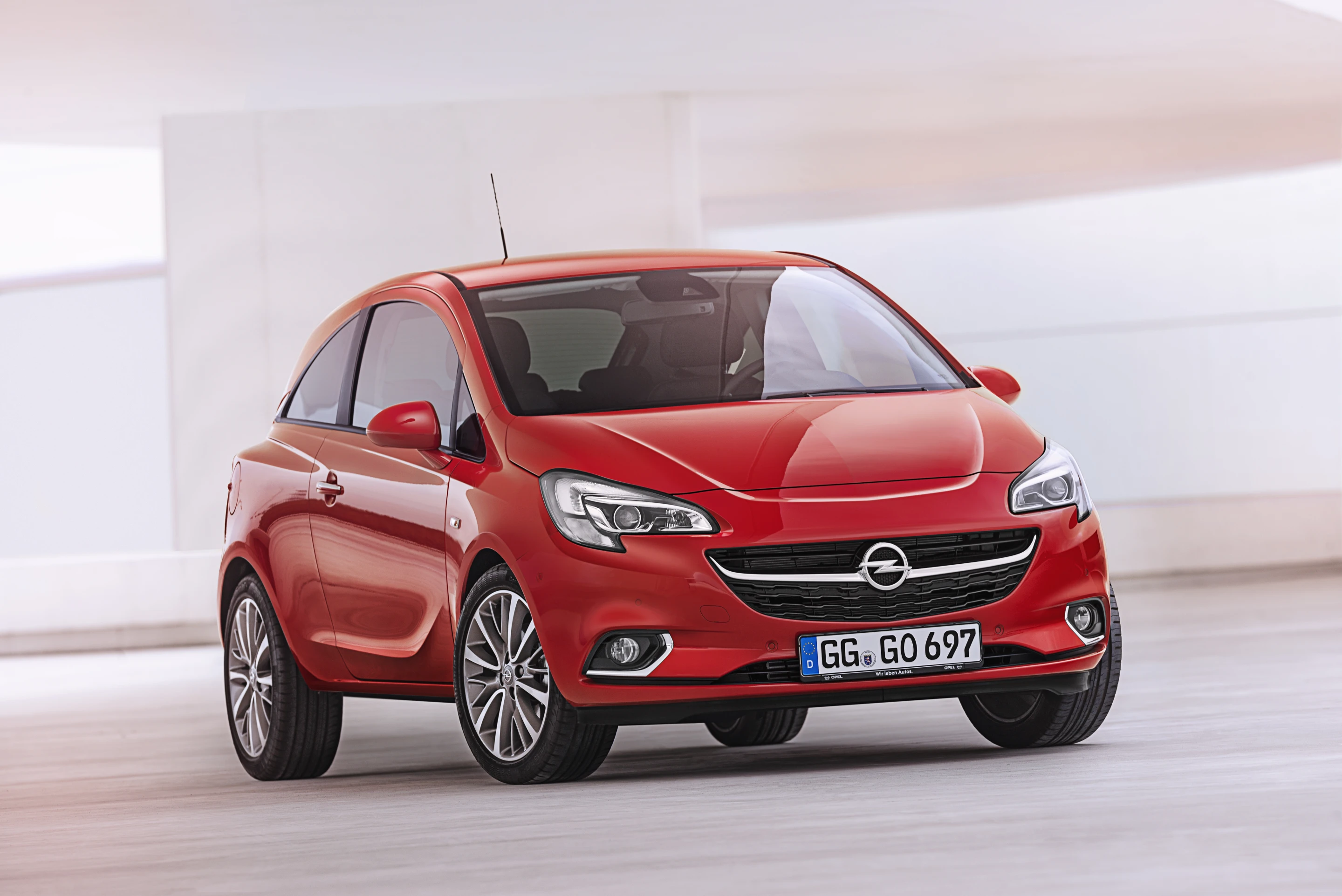 The Corsa has been designed to look "youthful"