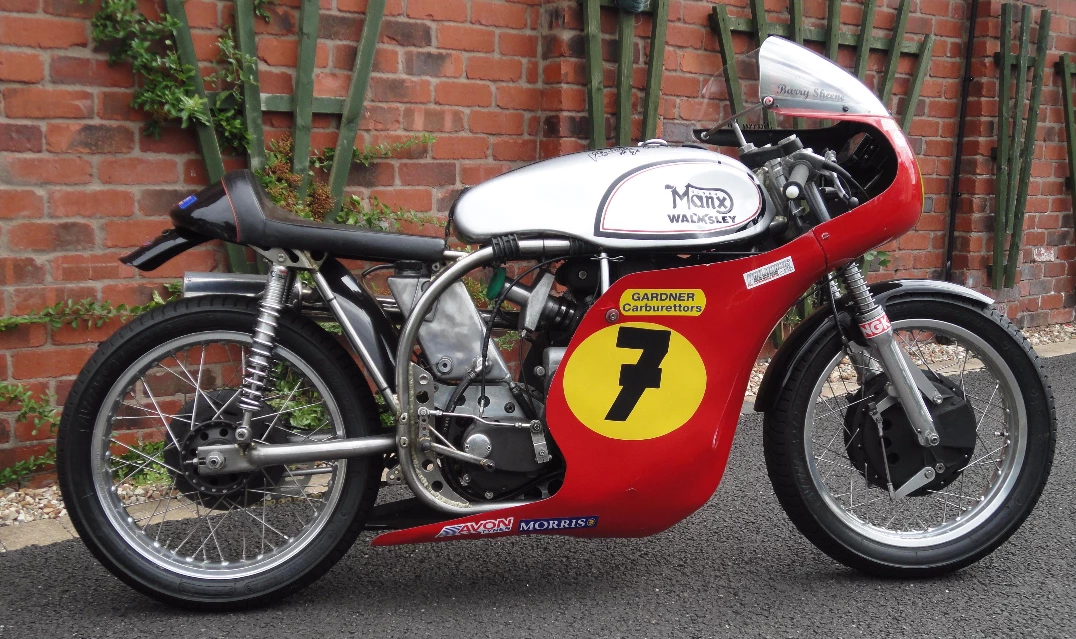 A modern 1998 500cc Molnar reproduction Manx (Manx Grand Prix winner and ex-Barry Sheene) sold for GBP£55,200 ($89,234) at the same auction as this bike, and currently sits just outside the top 250 motorcycles sold at auction.