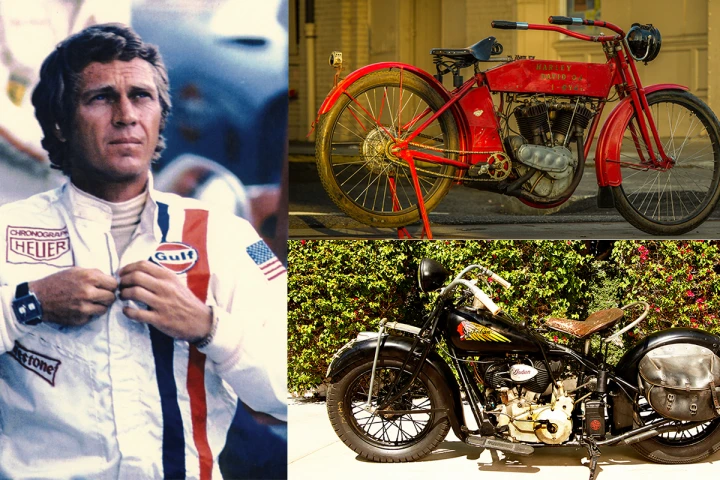 If any living creature really has had something resembling the legendary Midas touch which Dionysus bestowed on the King of Phrygia (enabling him to turn whatever he touched into gold), then it's Terrence Stephen McQueen. McQueen's star quality means that the many cars and motorcycles he collected generally fetch far in excess of their book value when they reach auction.