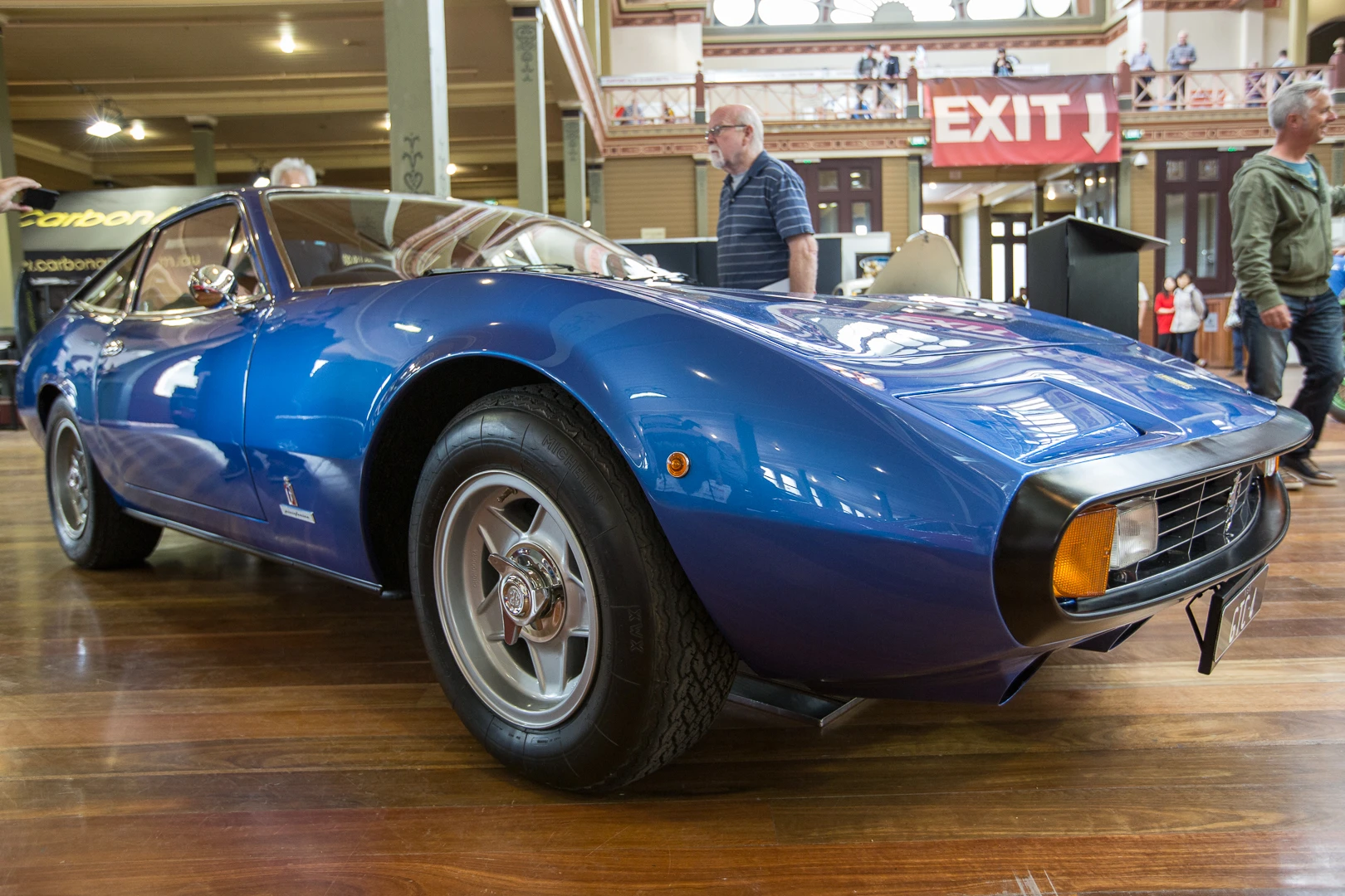 A 1971 Ferrari 365 GTC/4 Coupe on show at Motorclassica 2014 (Photo: Nick Lavars/Gizmag)