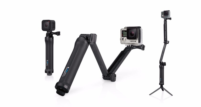 If you can't decide if you would be best served by a grip, stick, or tripod, the GoPro 3-Way could be the way to go