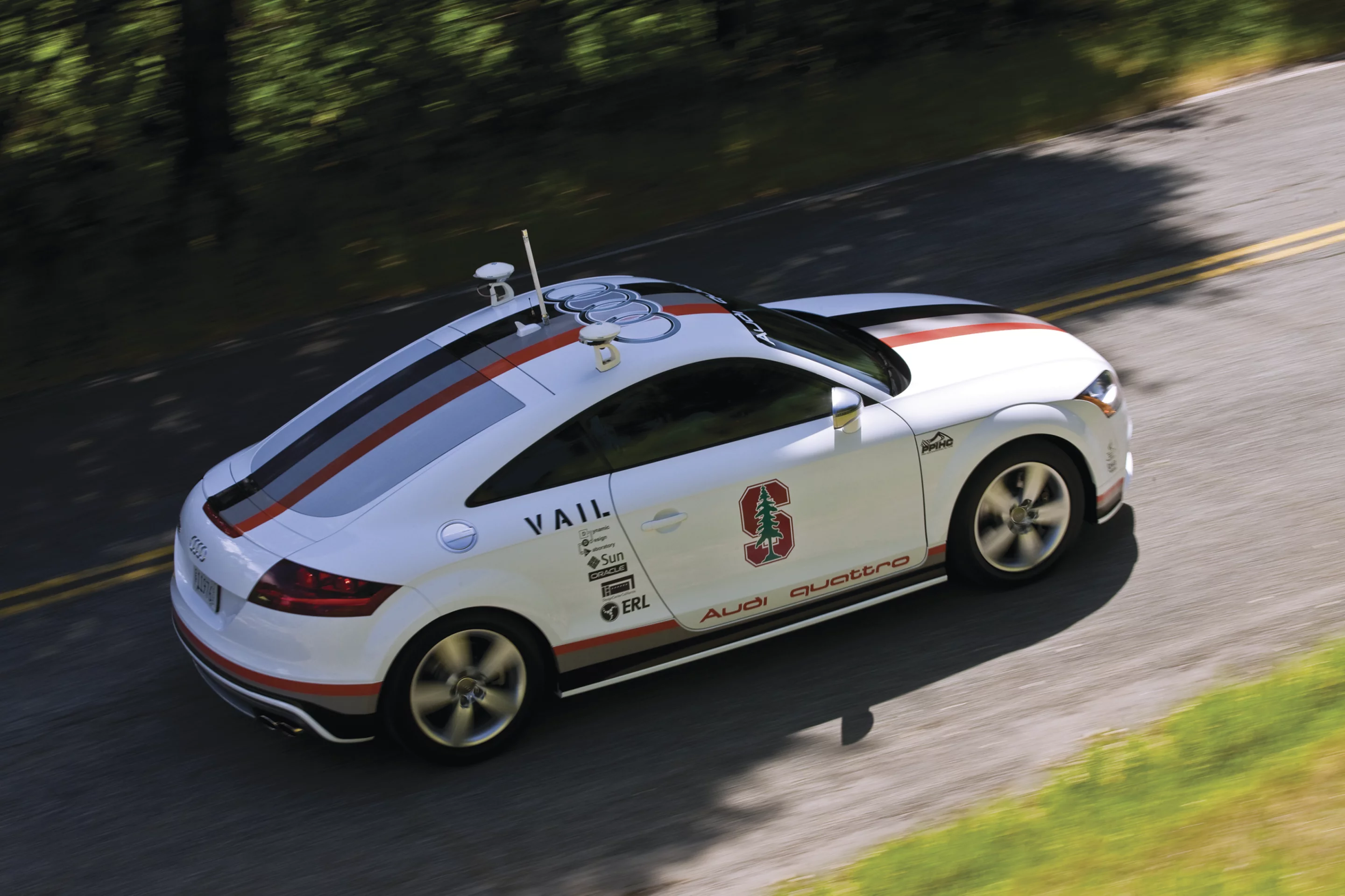 Audi's Autonomous TTS Pikes Peak research car