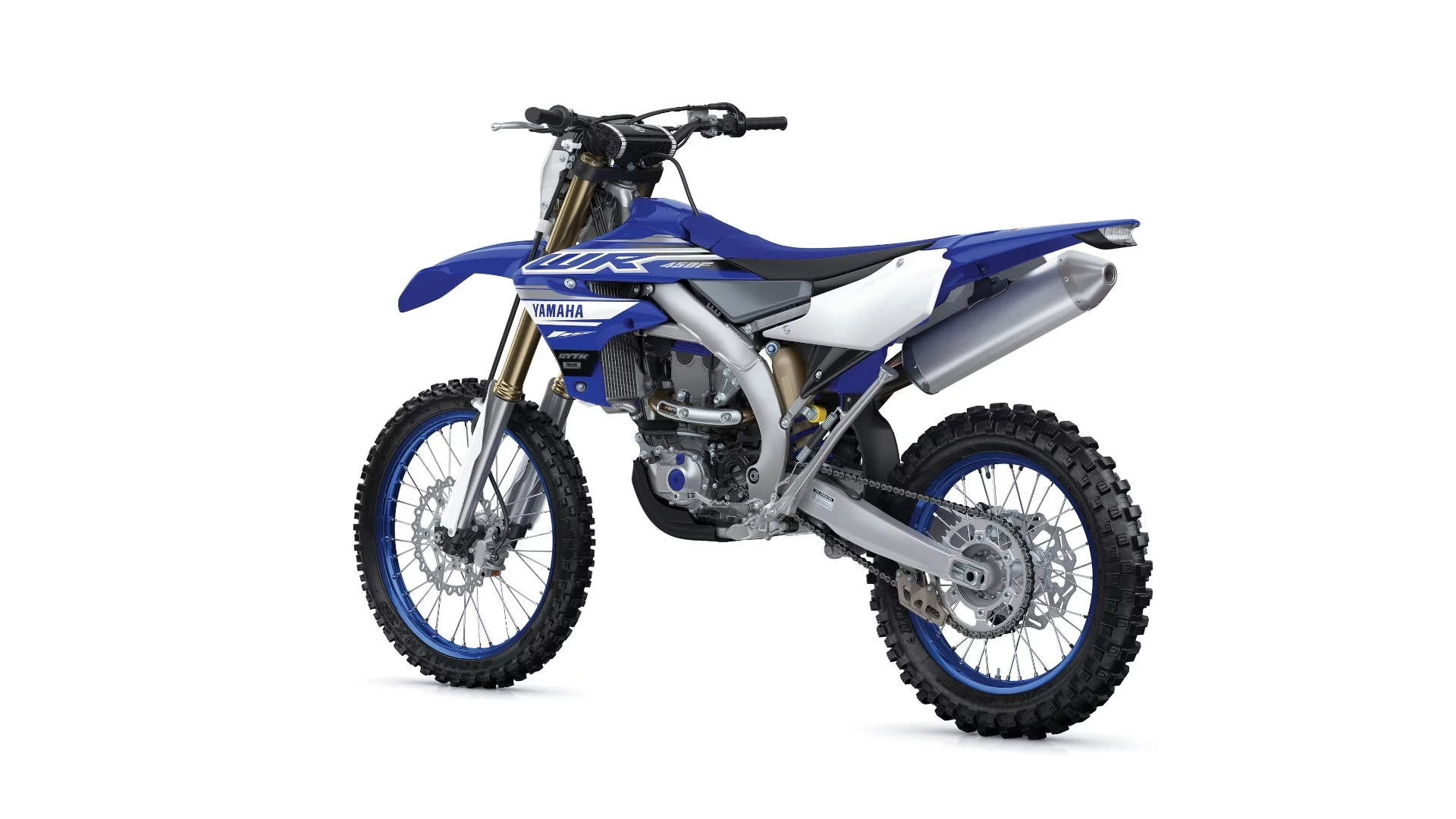 Yamaha suggests that the 2019 WR450F is as slim as the WR250F