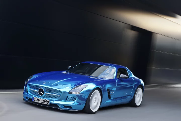 The Mercedes-Benz SLS AMG Coupé Electric Drive (Image: Mercedes-Benz)