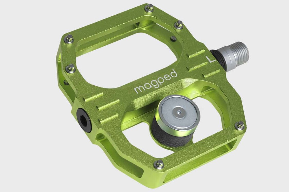 Each magped Sport2 pedal measures 104 x 92 x 18 mm