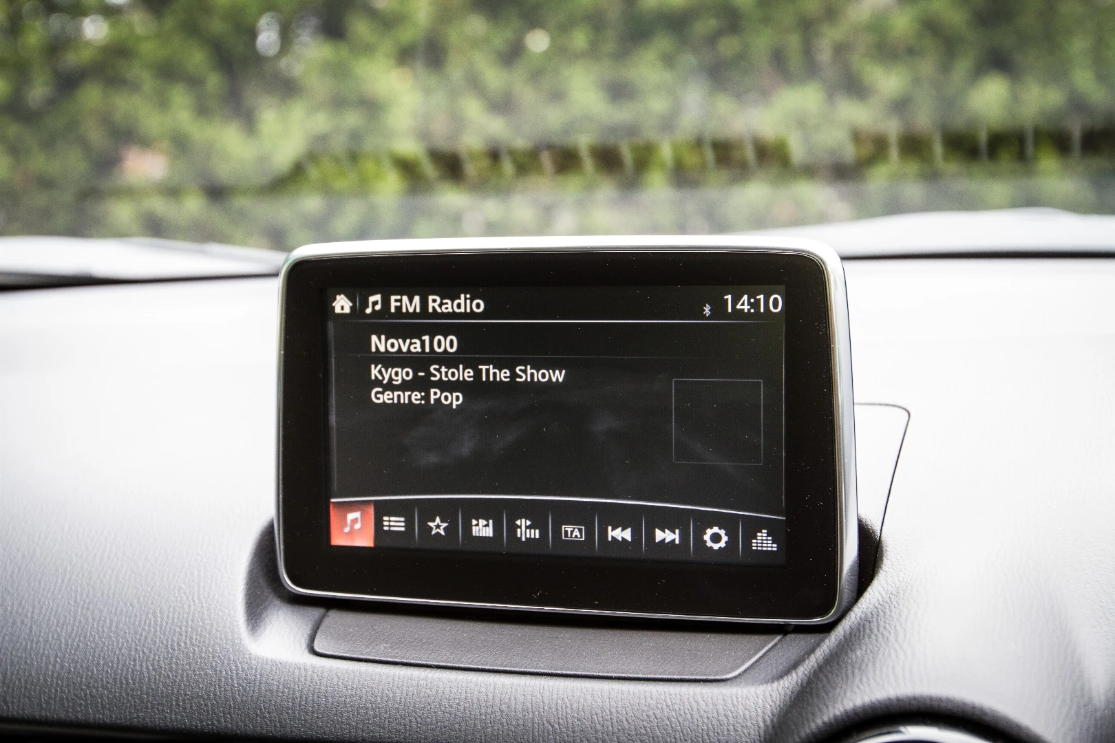 The MZD Connect system is fantastic - quick and easy to use on the go