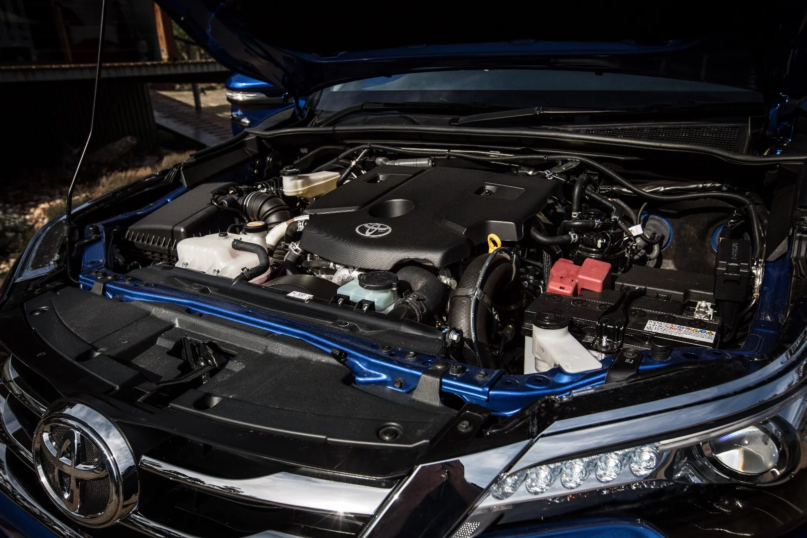 The engine is a bit rattly, but gets the job done