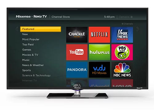 China's Hisense will also produce Roku TV models