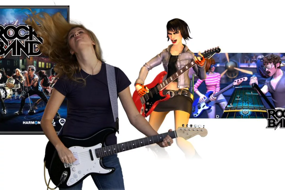 Fender has created a Squier Stratocaster guitar that's also a game controller for Rock Band 3