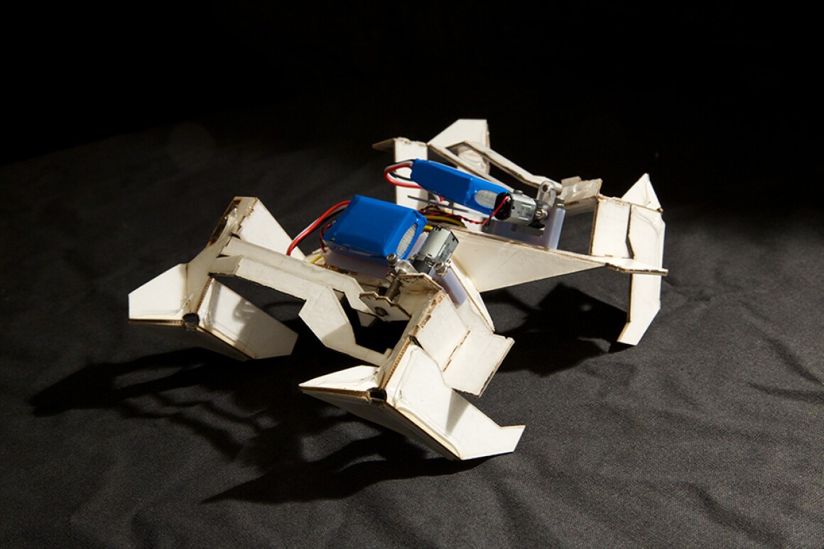 Origami Style Transformer Self Assembles Before Scuttling Away