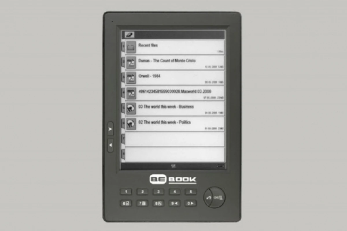 BeBook portable eReader