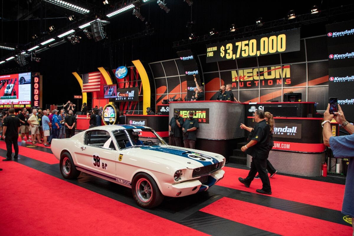 $3,850,000 | 1965 Shelby GT350 “R-Model” prototype | Mecum | Indianapolis | 17 July 2020