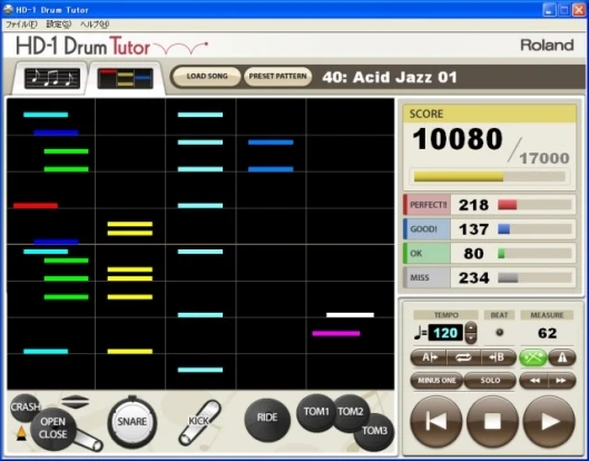 Roland DT-HD1 Drum Trainer