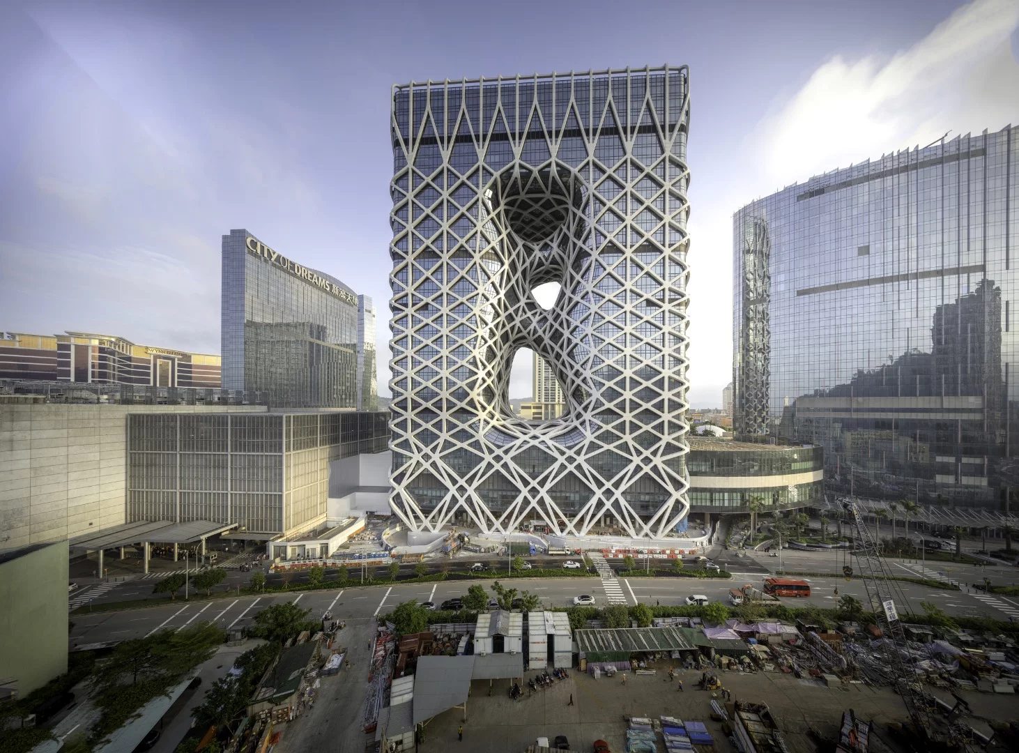 Morpheus Hotel - Macau, by Zaha Hadid Architects, won the Fire & Risk Engineering Award