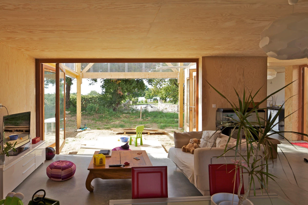Interior shot of Maison D (Photo: Philippe Ruault)