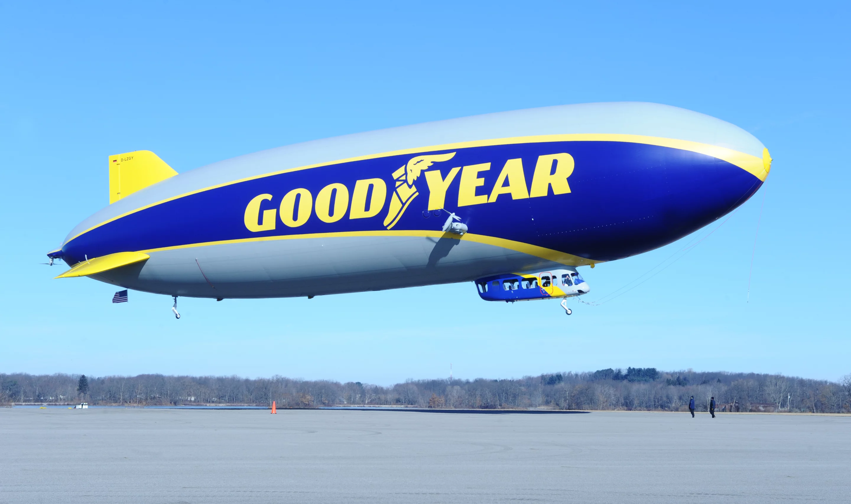 The new airship boasts new avionics