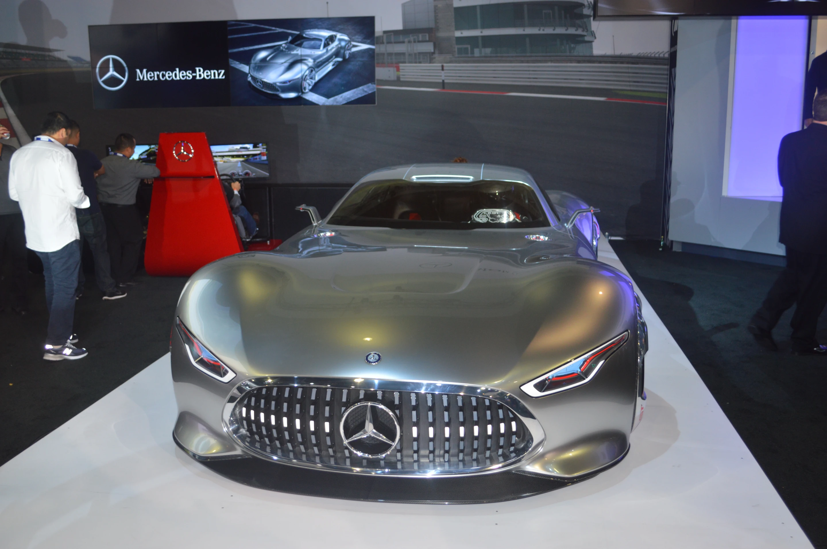 The Vision Gran Turismo's front LEDs can change patterns