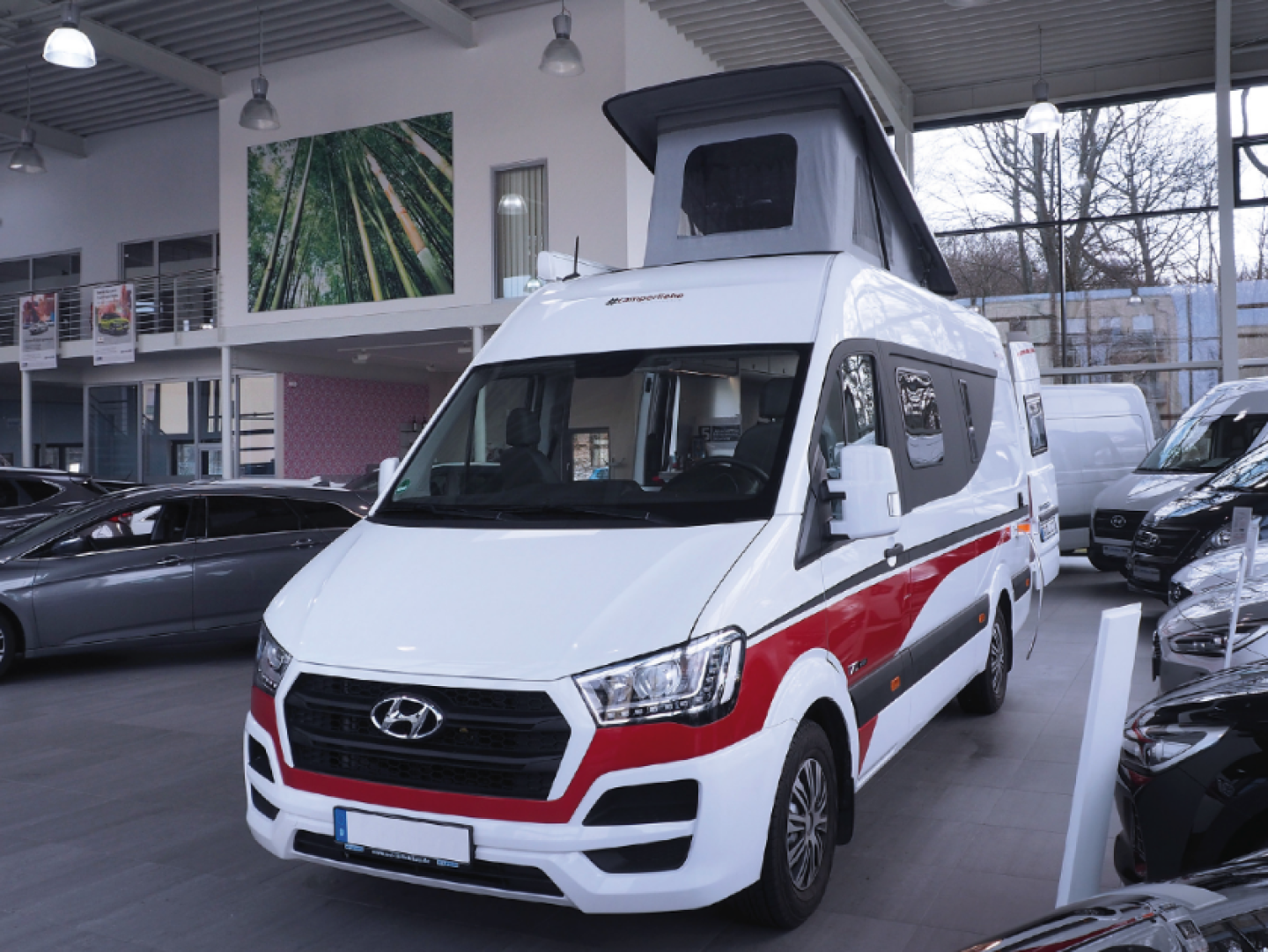 Camperliebe turns the Hyundai H350 into a sleek, smart camper van