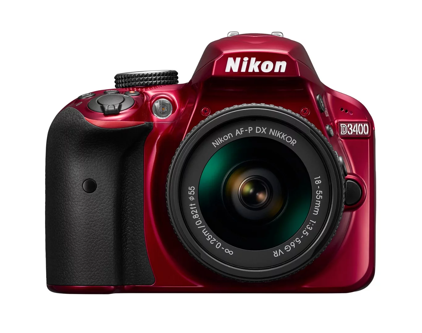 The camera is also available in cherry red