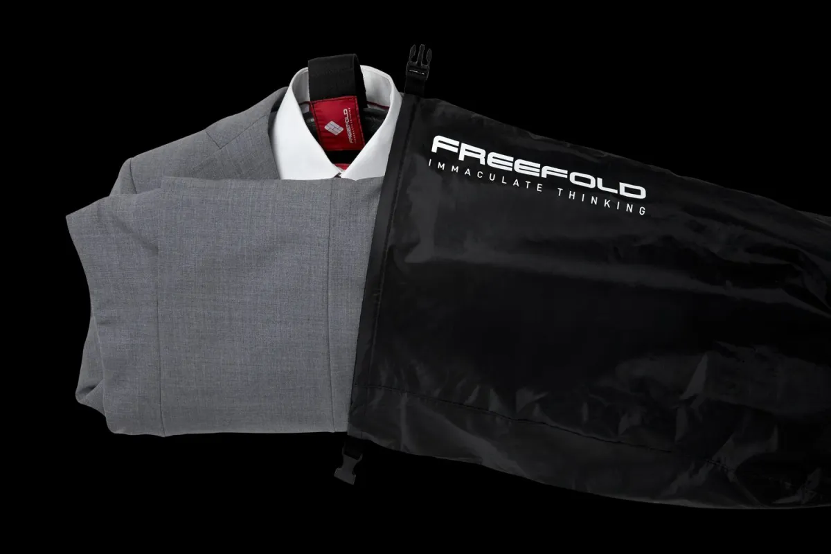 The Freefold garment transport system