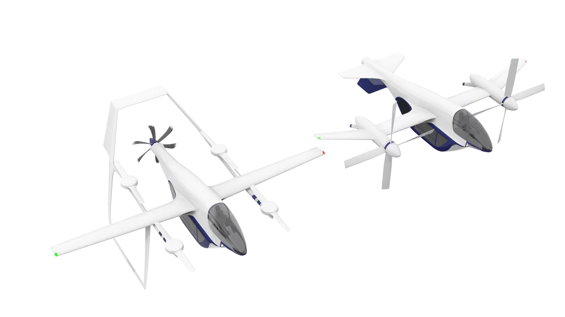 Terrafugia is weighing up either a tilt-rotor or a lift-plus-push (LPP) configuration for the TF-2, with both offering strengths and weaknesses