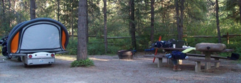 Push a remote control button and the tent comes to life in a minute