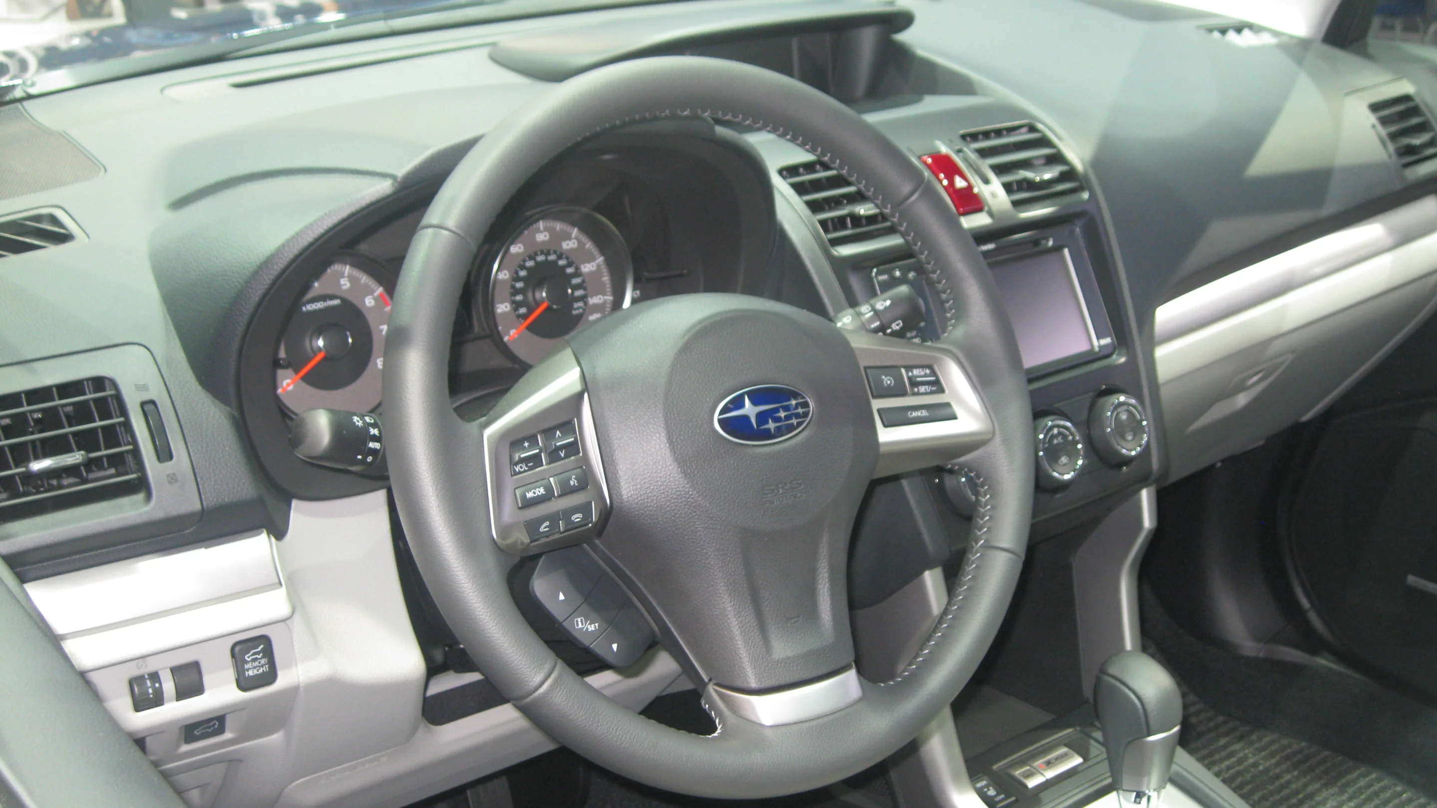 Inside the 2014 Forester