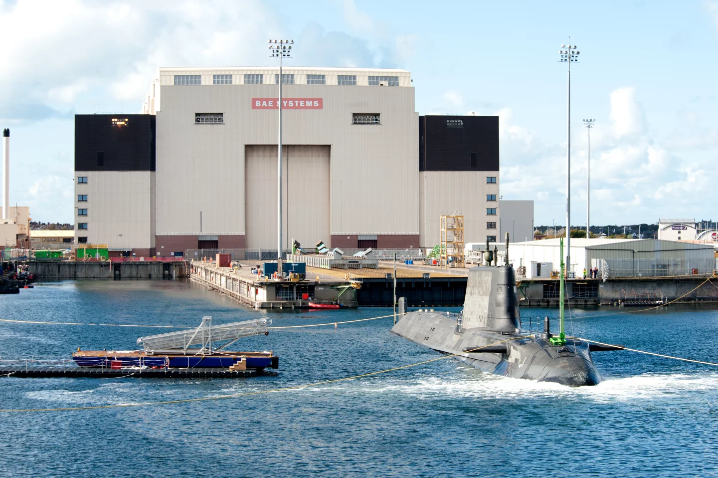 Artful completed her maiden dive at Barrow in Furness (Image: BAe Systems)